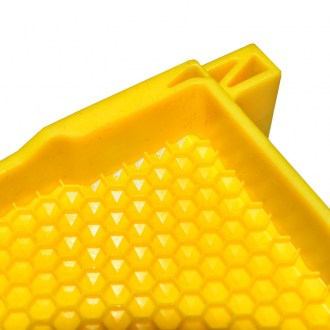 Cadre plastique Langstroth 2/3 159 - thermo - jaune